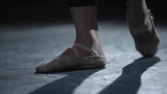 芭蕾舞的脚视频素材模板下载