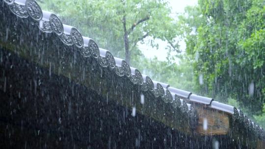 夏日暴雨