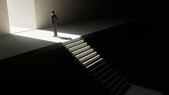 楼梯 企业 概念 商务 阳光
