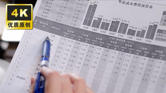 商务办公财务报表分析销售数据年终报告
