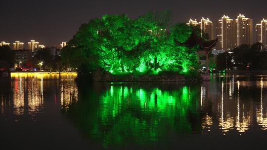 芜湖大镜湖夜景