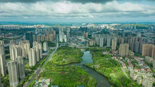 自贡城市延时