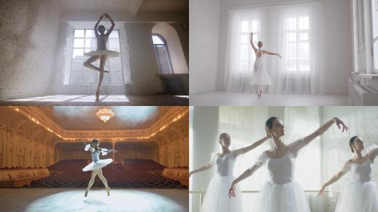 【合集】优美的芭蕾舞视频素材模板下载
