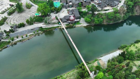 4K航拍贵州台江县长滩村风景