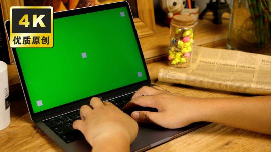 电脑绿屏可替换电脑屏幕绿幕抠像 手机绿幕