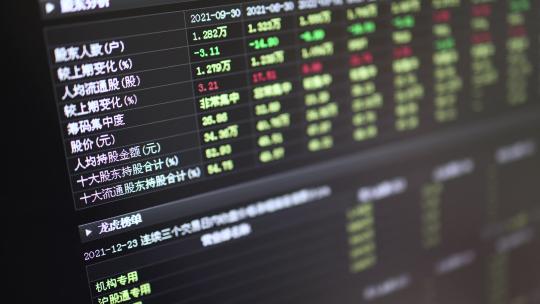 浏览企业财务报表数据