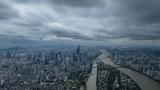 广州城市台风天气云海流云高清在线视频素材下载