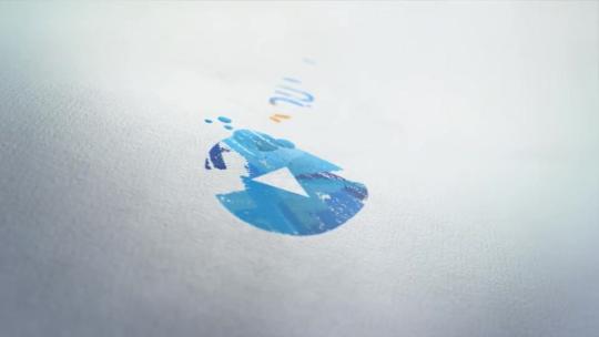 整洁素描标志动画LOGO展示AE模板