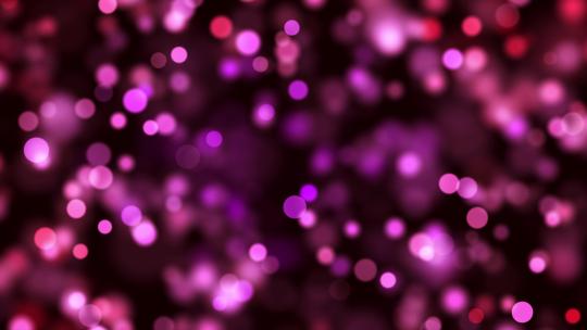 浪漫紫色粒子光斑