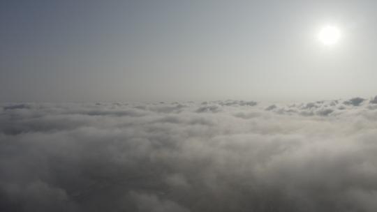 天空云海云层云雾缭绕