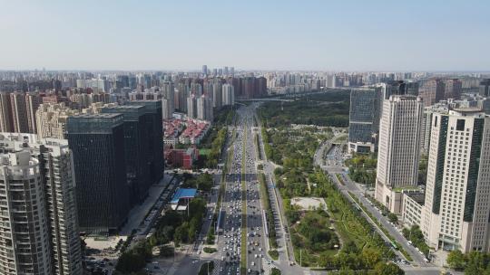 河南郑州城市宣传片地标建筑航拍