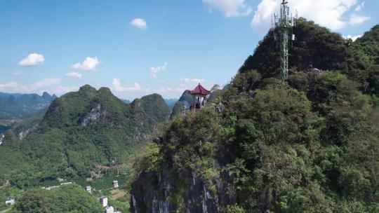 桂林阳朔山水航拍视频