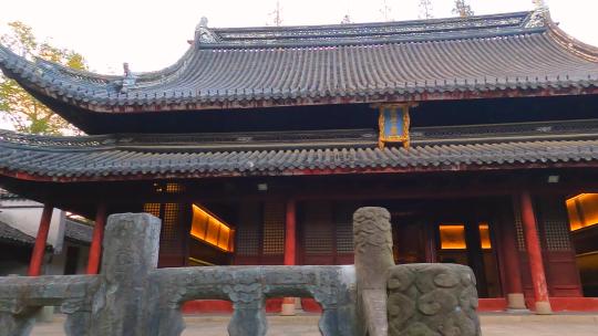 上海嘉定孔庙视频素材模板下载