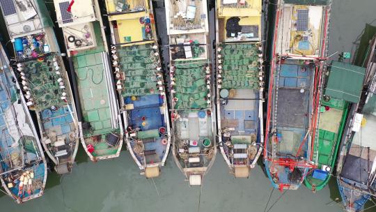 广东阳西县溪头渔港视频素材模板下载