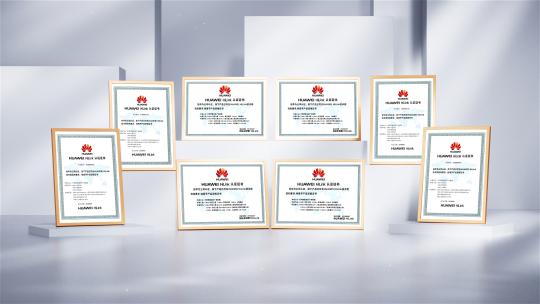 高端企业专利荣誉证书