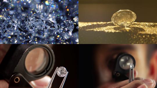 【合集】收藏宝石珠宝钻石耀眼珍贵视频素材模板下载