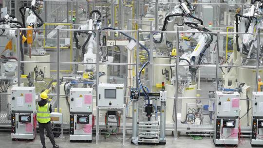 汽车制造工厂自动化生产线