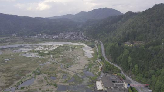 2023.04.03 腾冲北海湿地日出 云雾 仙境航拍4k_0309