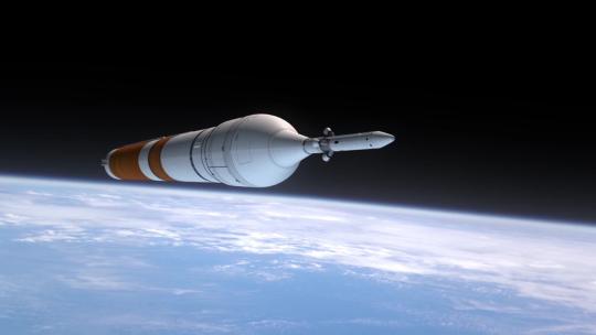 载人航天火箭发射到返回全过程演示视频素材模板下载