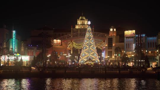 环球影城圣诞树