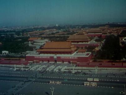 北京市空镜  北京市公交历史影像