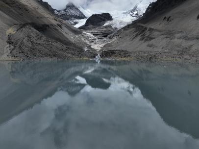 西藏-日喀则-冰川（D-log）视频素材模板下载