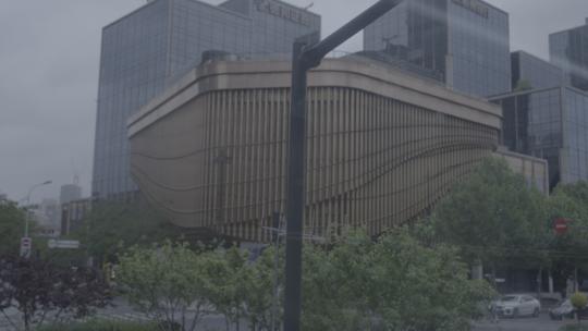 上海浦西外滩街景视频素材模板下载