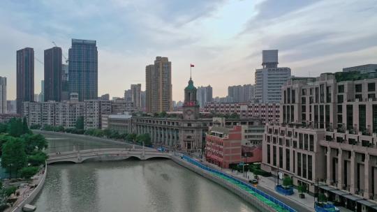 上海苏州河北岸历史建筑