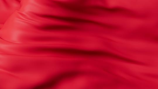 流动飘舞的红色布料3D渲染视频素材模板下载