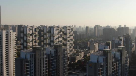 上海 城市建筑 小区楼宇 城市社区