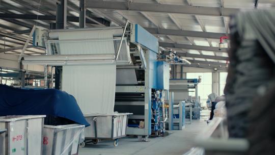 【合集】纺织服装面料工艺工厂车间后整理