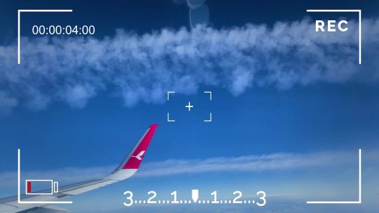 REC摄像机拍摄取景框