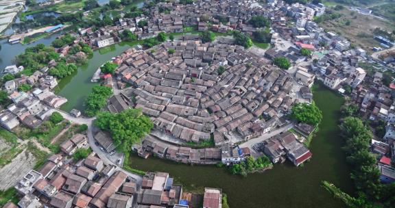 【正版素材】肇庆市高要区八卦村