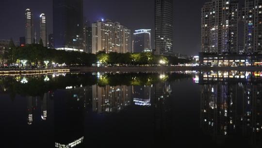 武汉江汉区夜景