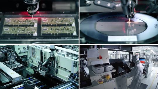 自动化生产车间医疗设备制造业视频素材模板下载