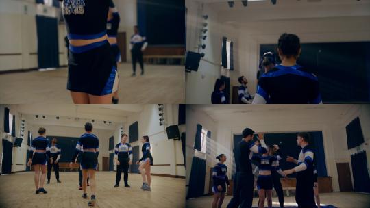 【合集】体操啦啦队训练