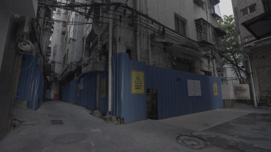 白石洲城中村待拆迁楼房实拍视频素材模板下载