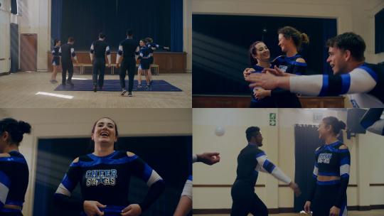 【合集】体操啦啦队训练