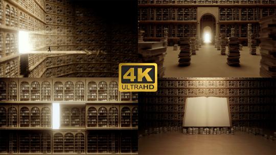 书海文化读书读书日图书馆书籍古书历史文化