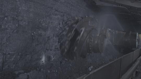 煤矿机械化采煤 索尼FS7拍摄 10bit log素材
