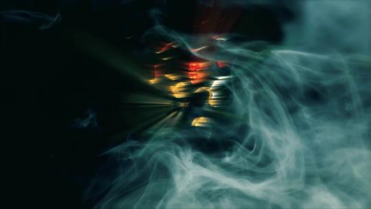 鎏金中国风金色字体粒子字幕