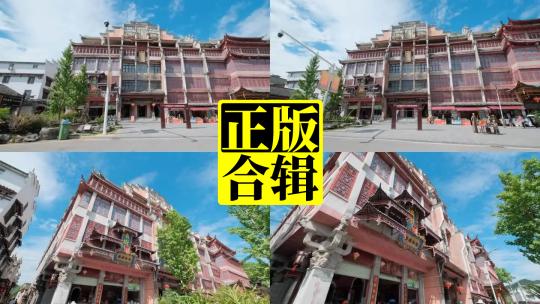 广西桂林灵川大圩古镇庙街高清在线视频素材下载