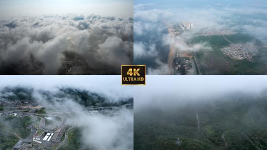 云雾云层穿云素材合集高清在线视频素材下载