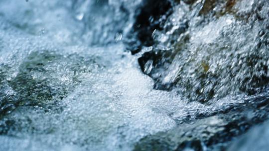 升格 水特写 泉水 溪水 山泉 纯净