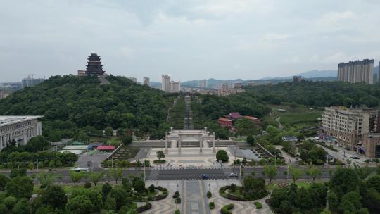 航拍江西九江南山公园4A景区