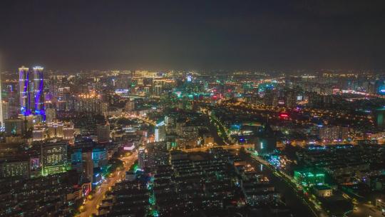 城市宣传片江苏无锡城市风光延时摄影