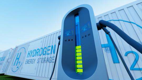 氢能源绿色出行 新能源汽车视频素材模板下载