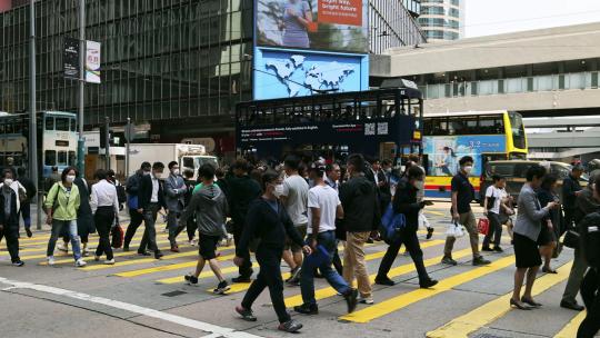 香港街道视频素材模板下载