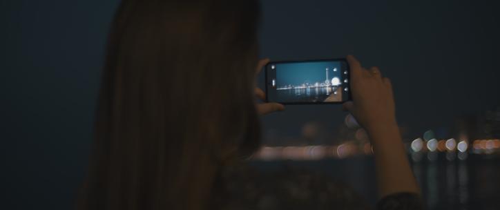 使用智能手机拍摄夜景