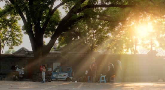 （4k）北京胡同里的生活空镜人间烟火